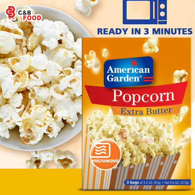 American Garden Popcorn Extra Butter 273G