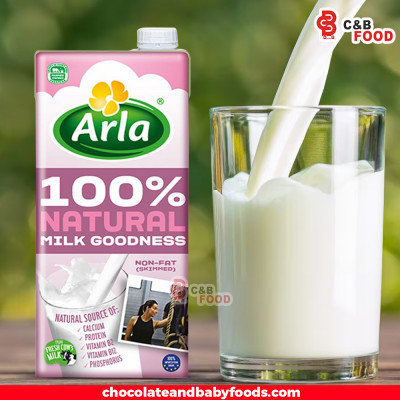 Arla 100% Natural Milk Goodness Non-Fat 1litre