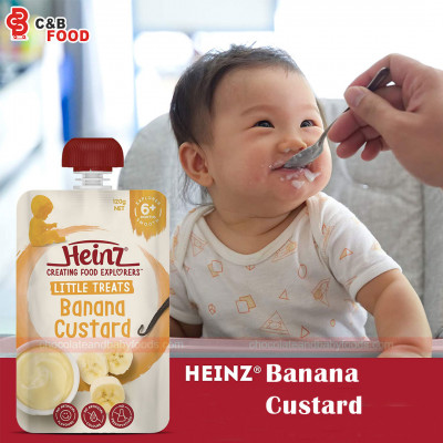 Heinz Little Treats Banana Custard (6+months) 120G