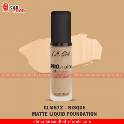 L.A.Girl Pro.Matte GLM672 - Bisque Matte Liquid Foundation 30ml