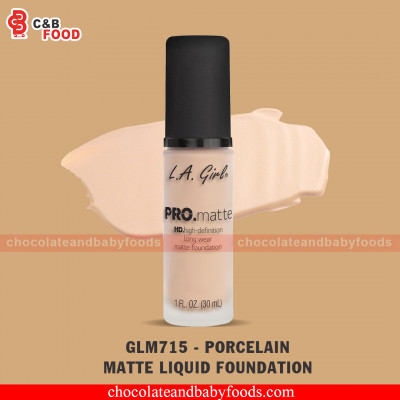 L.A.Girl Pro.Matte GLM715 - Porcelain Matte Liquid Foundation 30ml