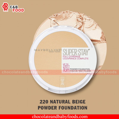 Maybelline Super Stay 220 Natural Beige Powder Foundation 6G