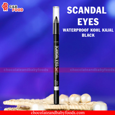 Rimmel London Scandal Eyes Waterproof Kohl Kajal 001 Black 1.3G