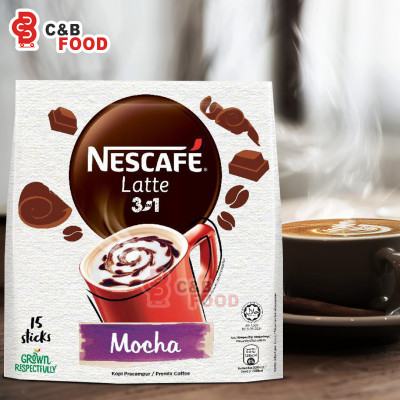 Nescafe Latte 3in1 Mocha Coffee 15stik
