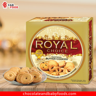 Royal Choice Traditional Butter Cookies 480G