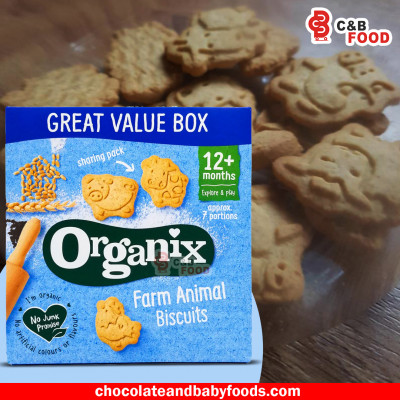 Organix Farm Animal Biscuits (12+months) 100gm