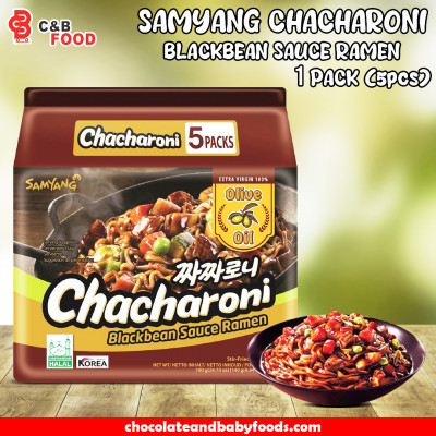 Samyang Chacharoni Blackbean Sauce Ramen Stir-Fried Noodle (5pcs) 700G