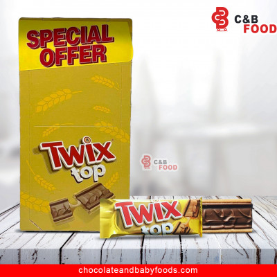Twix Top Chocolate Bar Box 420G