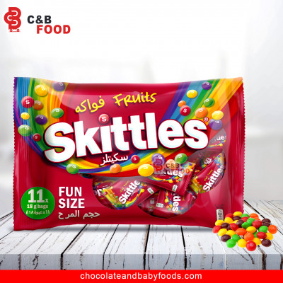 Fruit Skittles (11 Bags) 198G