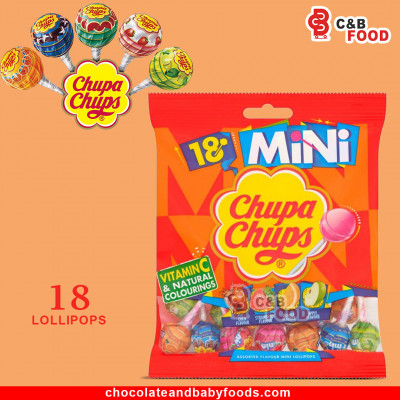 Chupa Chups Mini 18pcs Lollipops 108g