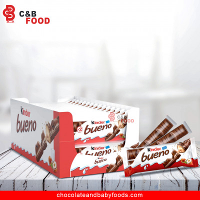 Kinder Bueno Regular Chocolate Box (30pc's)