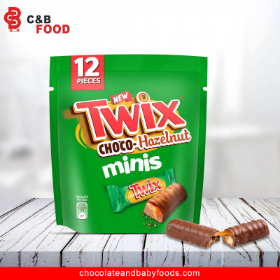 Twix Choco-Hazelnut Minis (12pcs) 174G