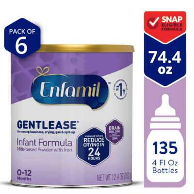 Enfamil Gentlease Infant Formula Milk with Iron 352gm