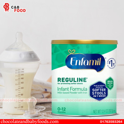 Enfamil Reguline Infant Formula Milk Based Powder with Iron (0-12months) 352G