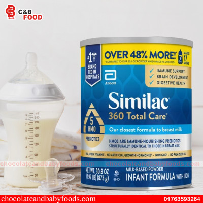 Similac 360 Total Care Infant Formula Milk Based Powder with Iron 873G