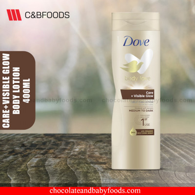 Dove Body Love Care + Visible Glow Self-Tan Lotion 400ml