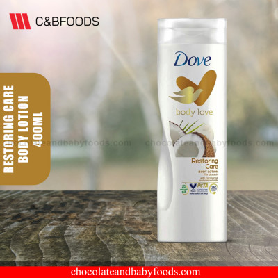 Dove Body Love Restoring Care Body Lotion With Coconut Oil and Almond Milk 400ml