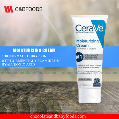 Cerave Moisturizing Cream (For Normal To Dry Skin) 236ml