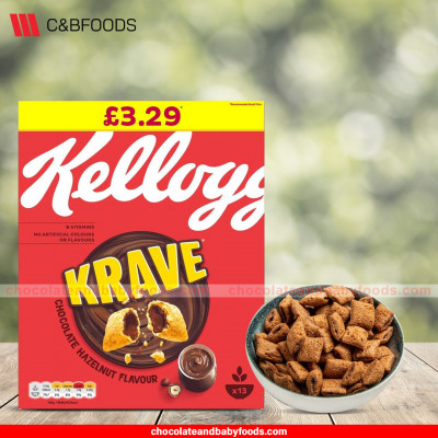 Kellogg's Krave Chocolate Hazelnut Flavor 410G