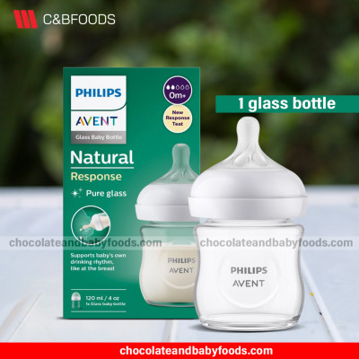 Philips Avent Natural Glass Bottle 0m+ 120ml