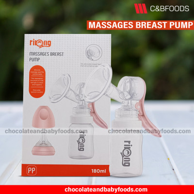 Rovoco Massages Manual Breast Pump RK-3600 (Pink) 180ml