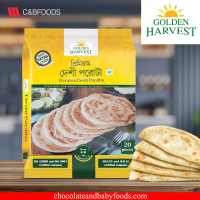 Golden Harvest Premium Deshi Paratha 20pc's pack 1300gm