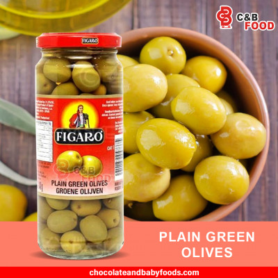 Figaro Plain Green Olives 340G
