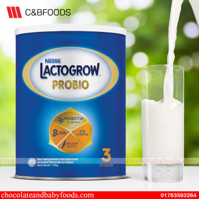 Nestle Lactogrow Probio Formulated Milk Powder (1-3 Years) 1.75KG