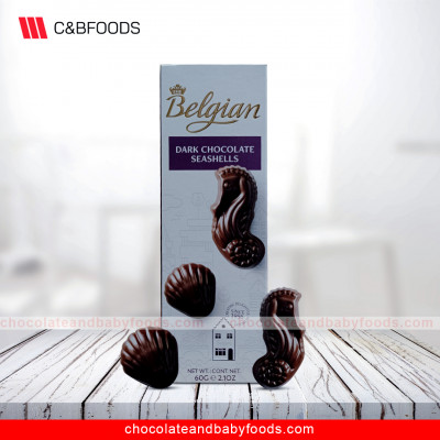 Belgian Dark Chocolate Seashells 65G