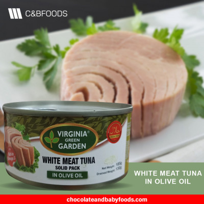 Virginia Green Garden White Meat Tuna In Olive Oil 185G