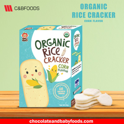 Organic Rice Cracker Corn Flavor 30G