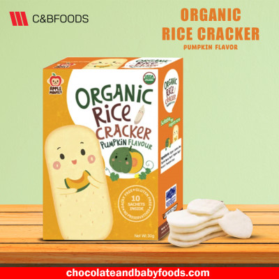 Organic Rice Cracker Pumpkin Flavor 30G