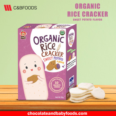 Organic Rice Cracker Sweet Potato Flavor 30G