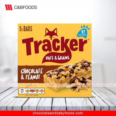 Tracker Oats & Grains Chocolate & Peanut (5 Bars) 115G