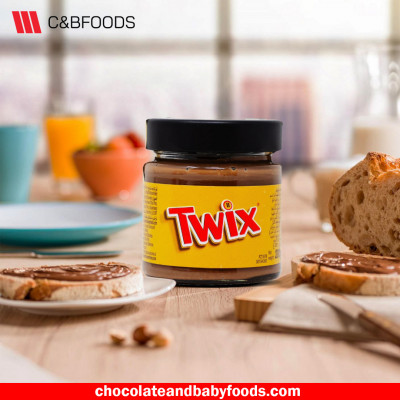 Twix Chocolate and Caramel Flavor Spread Mixed with Biscuit Pieces 200G