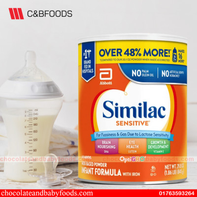 Similac Sensitive Optigro Infant Formula Milk Based Powder with Iron 845G
