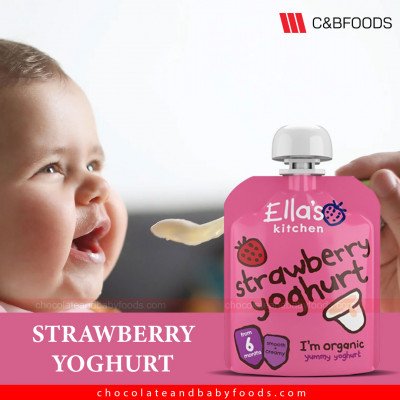 Ella's kitchen Strawberry Yoghurt (6 Months) 90g