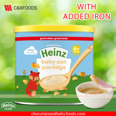 Heinz Baby Oat Porridge (6+mnths) 220G