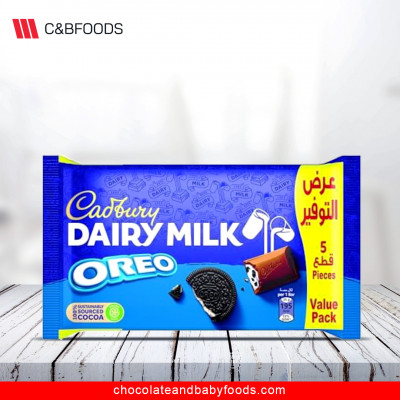 Cadbury Dairy Milk Oreo (35G X 5 Bars) 175G
