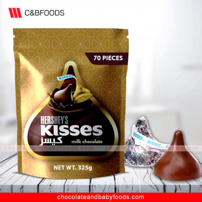 Hershey's Kisses Milk Chocolate (70 Pieces) 325G