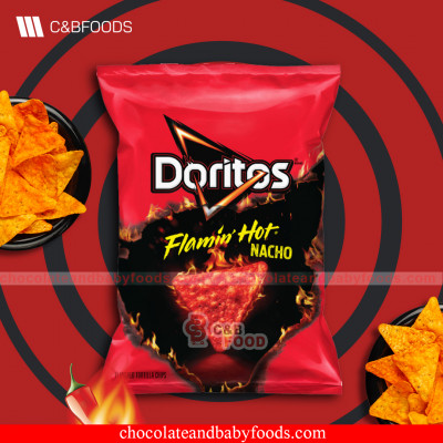 Doritos Flamin Hot Nacho Tortilla Chips 92.1G