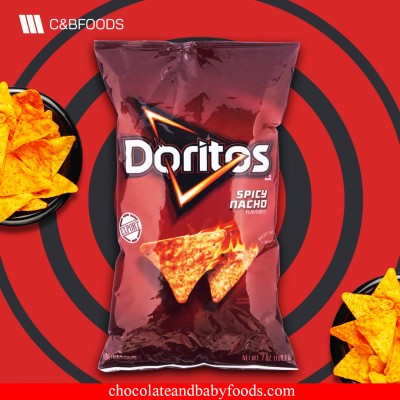 Doritos Spicy Nacho Flavor Tortilla Chips 198.4G