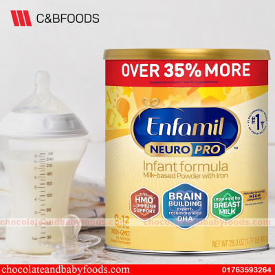 Enfamil Neuro Pro Infant Formula Milk-Based Powder with Iron (0-12 Months) 802G
