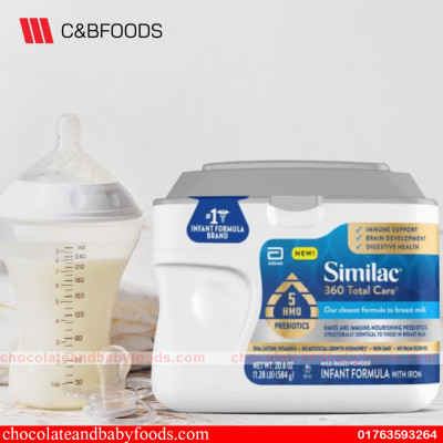 Similac 360 Total Care Infant Formula Milk Based Powder with Iron 584G