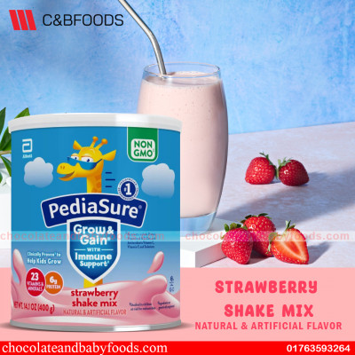 Pediasure Strawberry Shake Mix 400G
