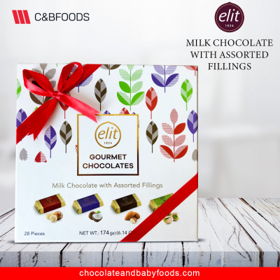 Elit Gourmet Collection Milk Chocolate with Assorted Fillings 174G