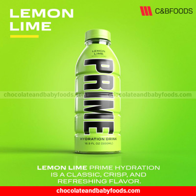 Prime Lemon Lime Flavor Hydration Drink 500ml