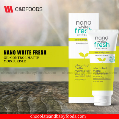 Nano White Fresh Oil-Control Matte Moisturiser Clear & Bright Skin 50ml