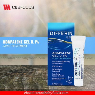 Differin Gel Adapalene Gel 0.1% Acne Treatment 15G