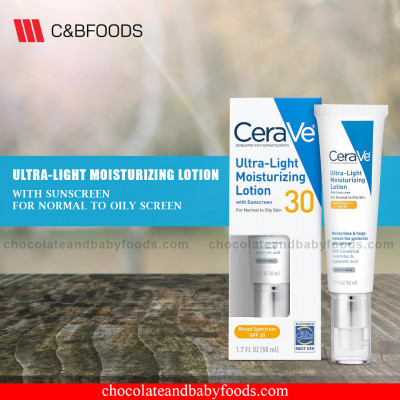 CeraVe Ultra-Light Moisturizing Lotion with Sunscreen 50ml